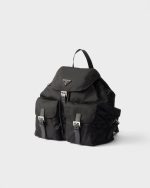 Prada Medium Re-Nylon backpack with pouch - Image 7